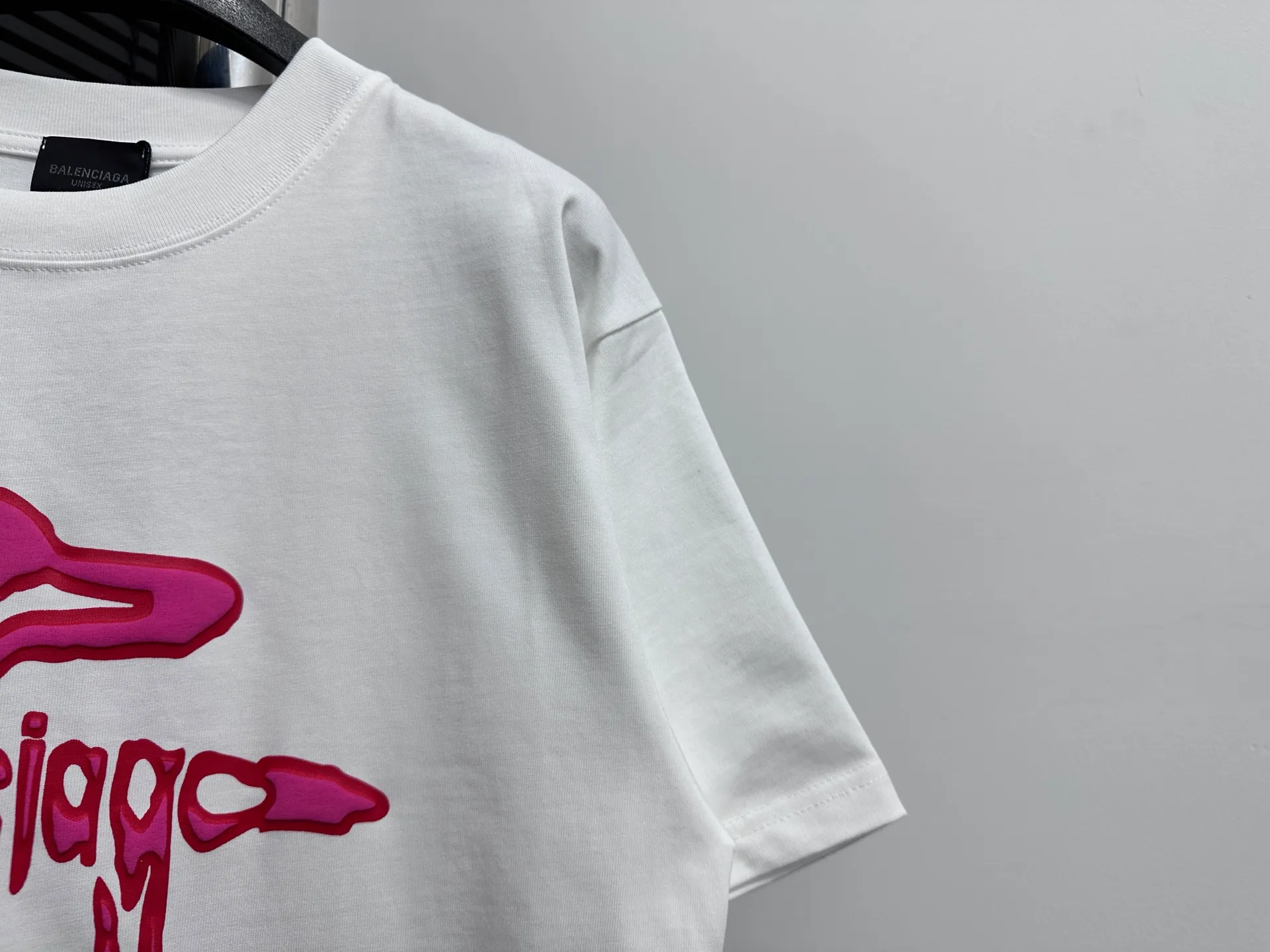 【Balenciaga】 3MNew Arrivallogo T Versatile T Same Style 280 ：Black White Sizes：S-XL